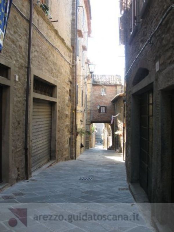 Strade del centro storico di Cortona