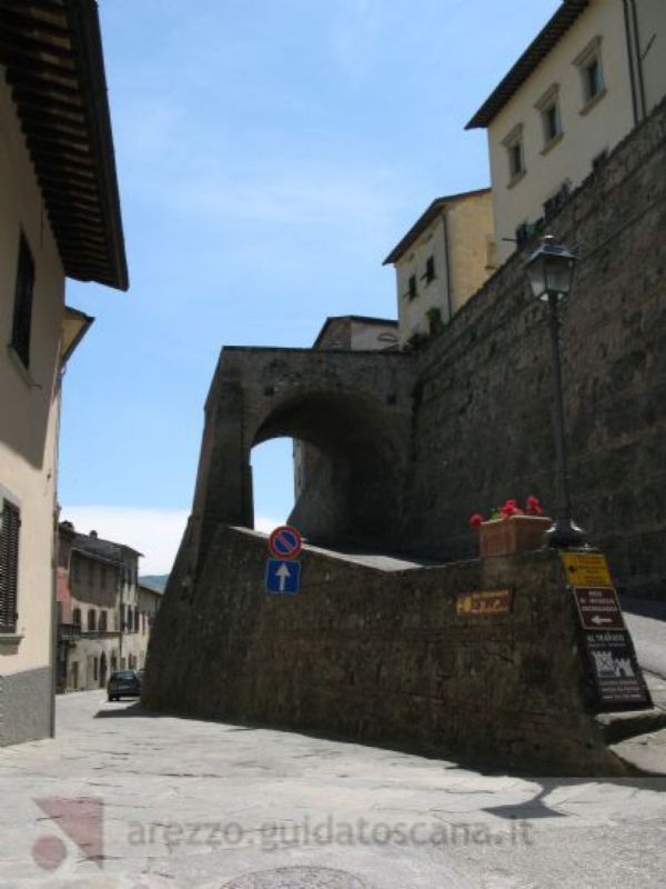 Stradine del centro storico di Monterchi
