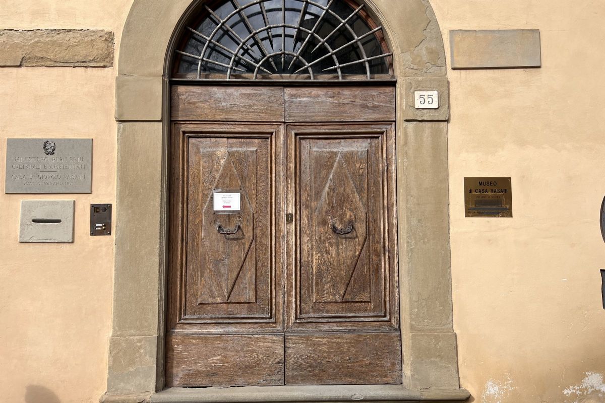 The house of Giorgio Vasari in Arezzo